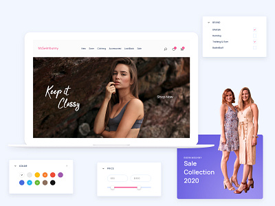 eCommerce Magento UI Components ecommerce ecommerce design elegant minimalist ui components ui kit design uxdesign webdesign