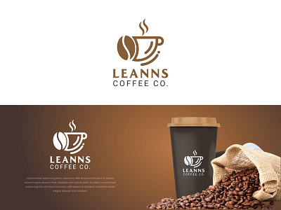 Coffee Logo | Robiulix | DrawCus branding graphic design logo minimal startup wordmark