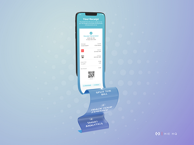 Billing - Mobile App Design analytics app bill design expenses graphic design illustration receipt ui ux visual