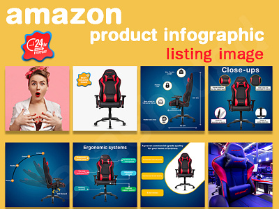 amazon product infographic design