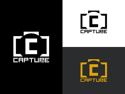 Capture Logo branding camera app camera icon camera logo creative logo design illustration illustrator logo logoconcept logodesign minimal