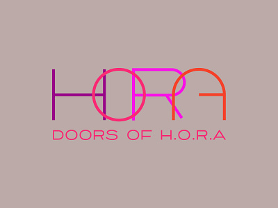 HORA Logo branding creative logo creative logos design illustration letter logo logo logoconcept logodesign logoinspirations logos logotype minimal minimalist logo