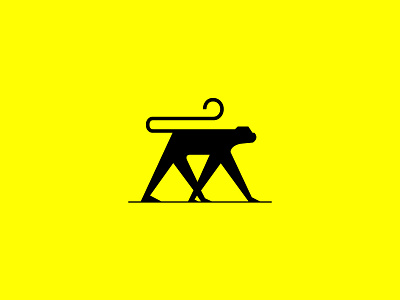 MONKEY LOGO animal animal character animal logo animal logos branding creative logo design illustration illustrator logoconcept logodesign minimal monkey logo
