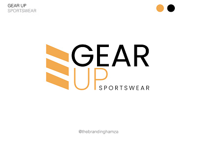 Gear Up Sportswear Logo Identity