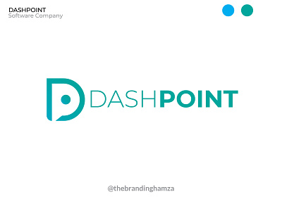 Dashpoint Software Company Logo identity brand branding designer graphic identity logo logo design professional software company typography