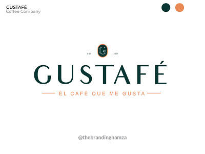 Gustafé Coffee Company brand branding coffee company design designer identity logo modern typography