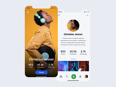 Daily UI Challenge 006 - User Profile