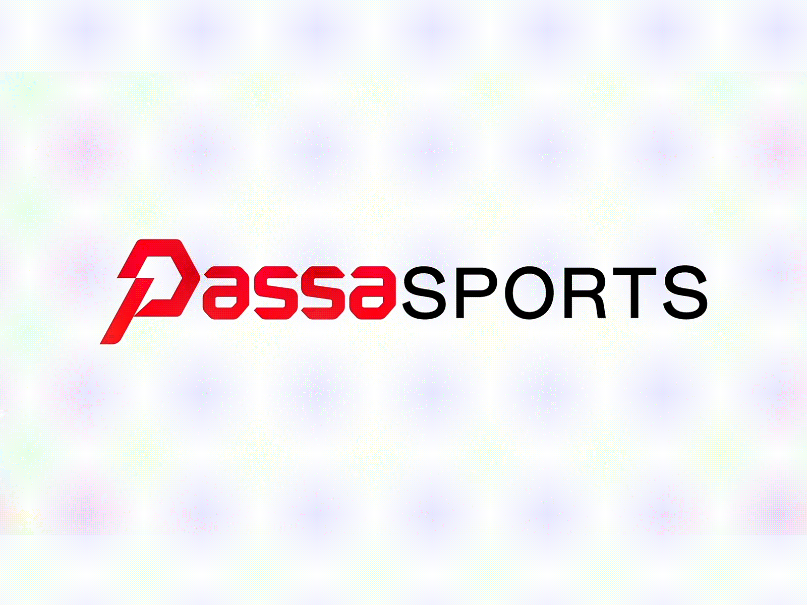 PassaSports logo animation 2d animation after effects branding illustration logo shop sports transition vector