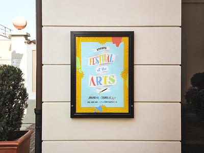 EPCOT'S Festival of the Arts Poster Design