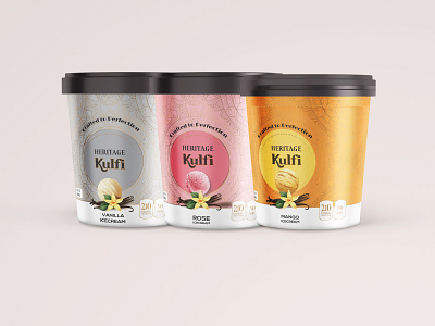 Ice-cream label design branding design graphic design icecream illustration label logo packaging product label
