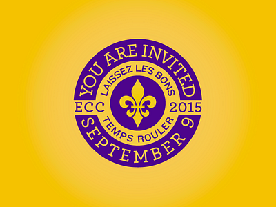 2015 ECC Invitation Badge