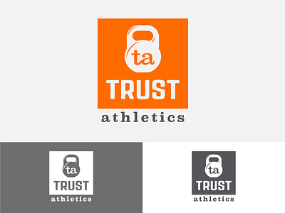 Trust Concept 4 branding crossfit fitness gym identity logo monogram