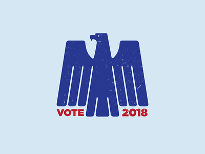 Voting Eagle eagle election election day illustrated logo politics vector vote