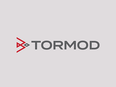 Tormod Logo Concept 1 branding design identity industrial logo lockup logo typography vector
