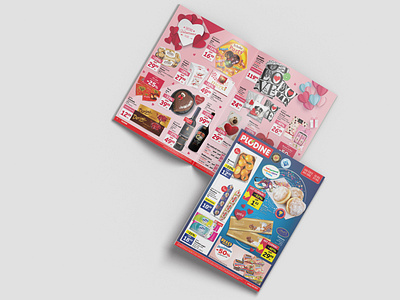 plodine katalog vizual valentinovo catalogue catalogue design cover page design graphic design layouts spreadsheets supermarket
