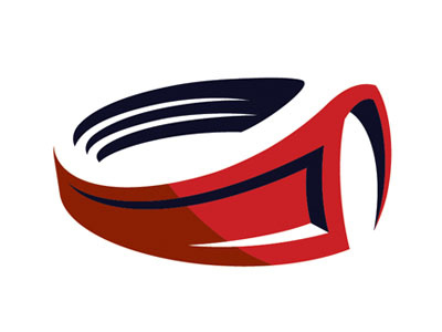 Dynasty Field Icon championship ring icon logo negative space stadium