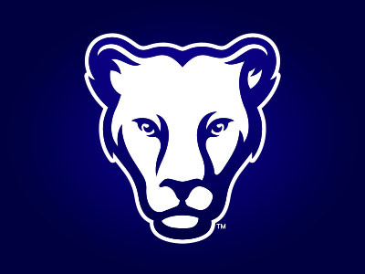 GCU Lions athletics collegiate icon lion lioness logo sports
