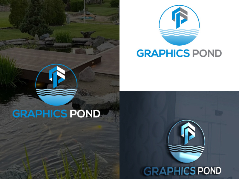 GRAPHICS POND LOGO by Kamrul Hasan on Dribbble