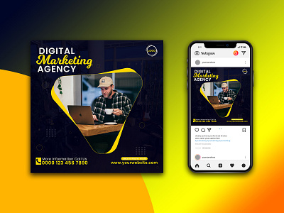 Digital Marketing Social Media Post Design