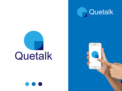 Logo Design Concept "Quetalk"