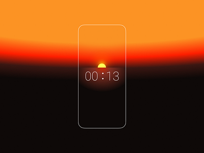 #014 Countdown Timer app branding dailyui design flat minimal ui