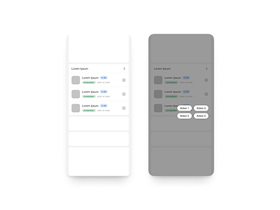 #027 Dropdown app dailyui design flat grid minimal ui ux