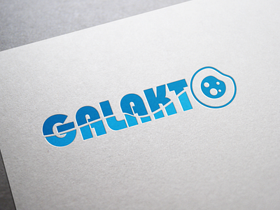 GALAKT brand identity blue box branding design flat galactic logo milk minimal modern packaging pattern skim cheese vector