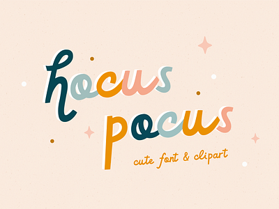 Hocus pocus | Cute font