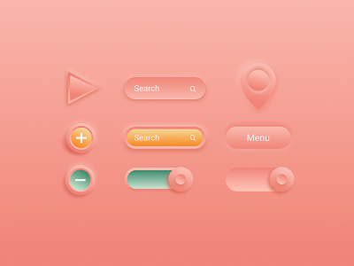 Buttons buttons buttons design infographic neumorphic neumorphic buttons uiux