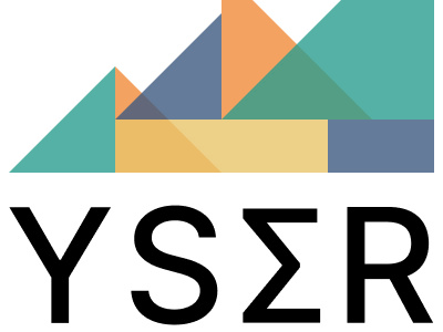 YSER logo branding logo rebranding typography vector