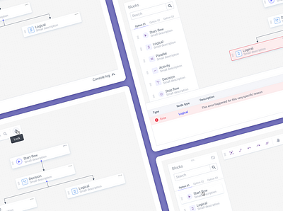 Flow manager clean ui drag and drop flow flowchart manager