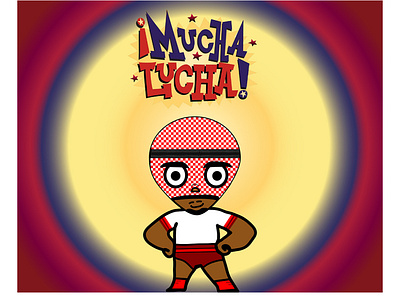 cartoon self mucha lucha cartoon drawing illustration