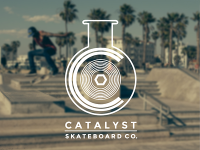 Catalyst Logo beaker catalyst freebee freebie logo skateboard