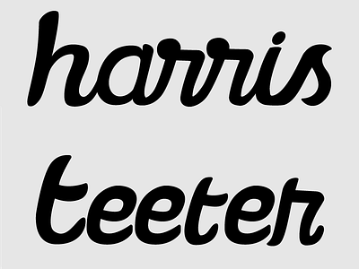 HT Rebrand WIP Update hand harris lettering logotype rebrand teeter type