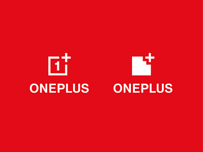 Logo Redesign - OnePlus branding design graphic design icon logo logo design minimal oneplus rebranding red