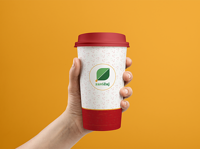 Tea cup branding design eco green logo minimal package design packaging pastel colors tea