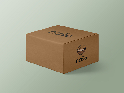 Branding - The Box branding design eco graphic design logo logo design minimal package design packaging pastel colors