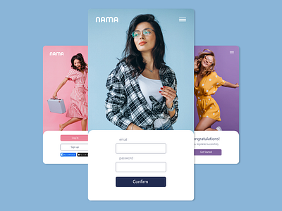 Nama Mobile App - UX/UI