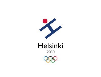 Helsinki Olympic Games Concept branding design design process finland graphic design helsinki logo logo concept logo design logotype minimal olympic games olympics sports logo
