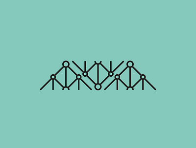 Bridge Construction architecture branding bridge design design process drawbridge graphic design logo logo design minimal sketch