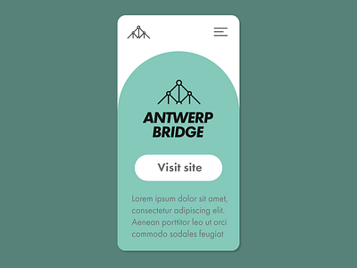 Antwerp Bridge - UX/UI