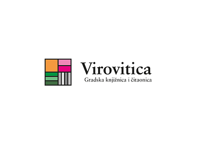 Virovitica Library Logo