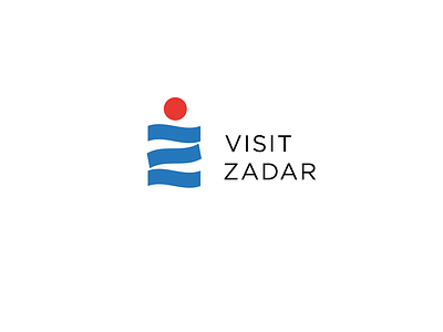 Visit Zadar branding croatia design graphic design logo logo design minimal sea sun tourism vacation zadar