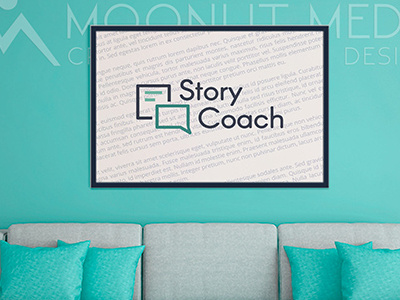Storycoach Logo graphic design illustration logo logo design logomark typography