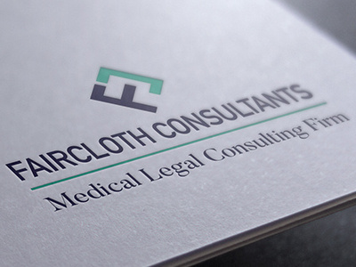 Faircloth Consultants Logo graphic design illustration logo logo design logomark typography