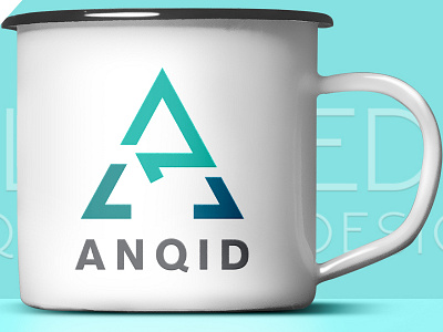 Anqid Logo graphic design illustration logo logo design logomark typography