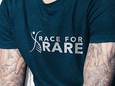 Race For Rare Logo graphic design illustration logo logo design logomark typography