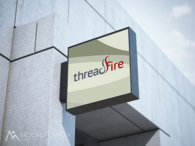 Threadfire Logo graphic design illustration logo logo design logomark typography