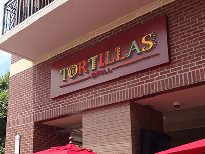 Tortillas Grill Logo graphic design illustration logo logo design logomark typography