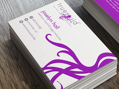 True Squid Recycled Business Cards